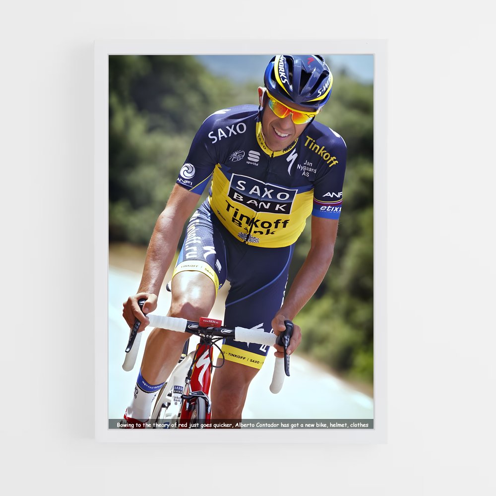 Poster L'Ascension d'Alberto – affiche Cyclisme (vue 3)